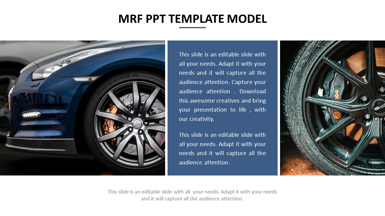 MRF ppt template model